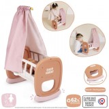Колиска Smoby Toys Baby Nurse з балдахіном та аксесуарами Теракотова пудра (7600220391) 