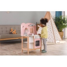 Детская деревянная кухня с посудой Viga Toys PolarB 44046
