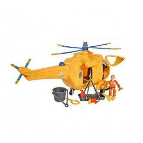 Вертолет Wallaby II с фигуркой Пожарный Сэм Simba 9251002