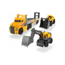 Ігровий набір Dickie Toys вантажівка Mack з екскаватором і навантажувачем Volvo (3729012)