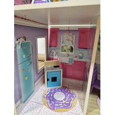 Великий ляльковий будиночок ігровий для Барбі AVKO Вілла Марбелія, звукові та світлові ефекти 