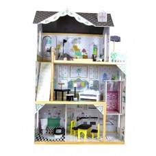 Кукольный домик игровой для барби AVKO Вилла Лацио + лифт и кукла 