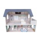 Деревянный игрушечный домик Free2Play, серый