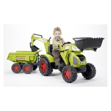 Дитячий педальний трактор два ковші 3 - 7 років Falk 1010W