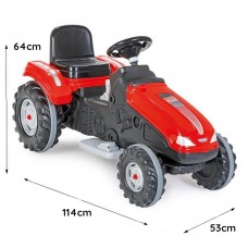 Трактор на педалях Farmer MegaTrac XL червоний Woopie 28668