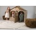 Детский игровой домик со шторками на основе пшеничной соломы ТМ Doloni 