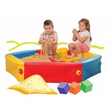 Детская модульная песочница с накрытием (120 см) Woopie 543249