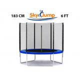 Батут SkyJump 6 фт., 183 см. із захисною сіткою