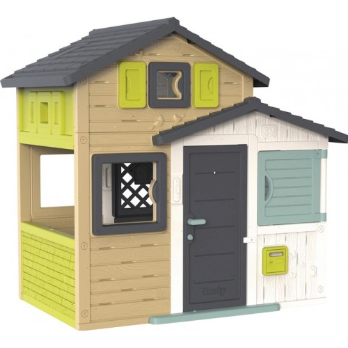 Дом Smoby Друзья Эво с почтовым ящиком и окнами