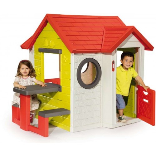 Детский домик со столом Smoby 810401 My House
