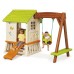 Детский домик с качелей и горкой Smoby 810601