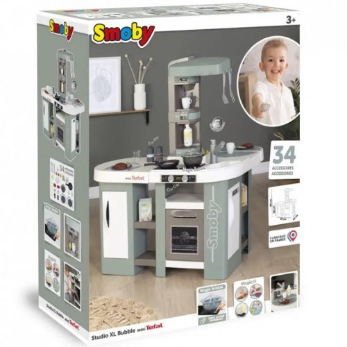 Детская интерактивная кухня-студия miniTefal Bubble XL Smoby