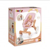 Коляска для куклы Smoby Baby Nurse с поворотными колесами Теракотовая пудра