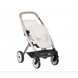 Коляска кукольная для двойни Smoby Maxi Cosi Айвори