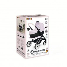 Коляска для куклы Smoby 3в1 MAXI-COSI Розовый жемчуг