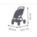 Коляска кукольная для двойни Smoby Maxi Cosi Айвори