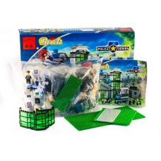 Конструктор Brick 110 "Полицейский участок" 430 деталей