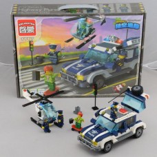 Конструктор Brick City Series 1117 "Преследование на шоссе" 393 детали