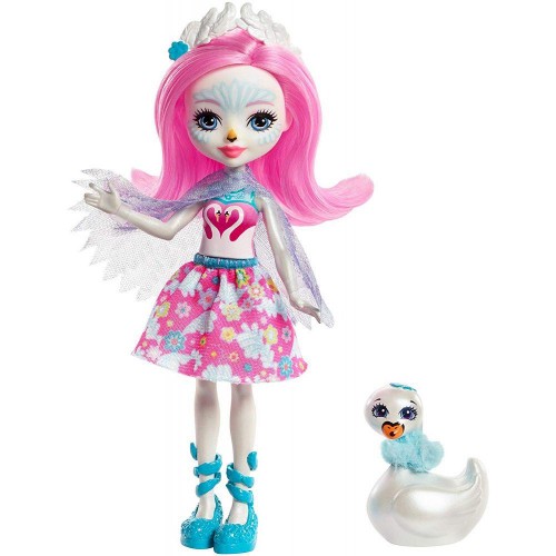 Кукла Enchantimals Саффи Лебедь (Saffi Swan) Mattel, FRH38