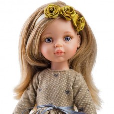 Лялька Карла з вінком, 32 см Paola Reina, 0441