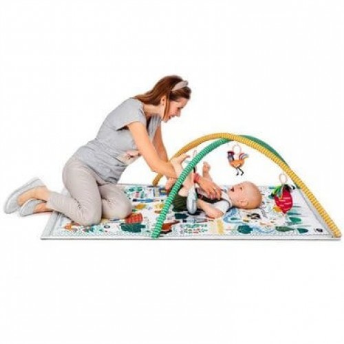 Развивающий коврик-палатка 3 в 1 Kinderkraft Little Gardener