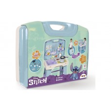 Игровой набор Smoby Toys Disney Стич Умная кухня в кейсе 43 см 