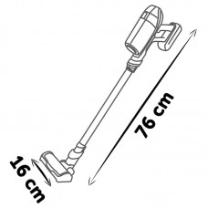 Игрушечный пылесос со звуковыми и световыми эффектами Rowenta X Force Flex Smoby 7600330223