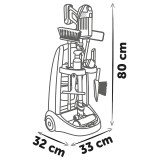 Детская тележка для уборки с ручным пылесосом Rowenta Smoby 7600330326 со звуком