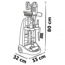 Детская тележка для уборки с ручным пылесосом Rowenta Smoby 7600330326 со звуком
