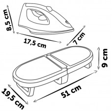 Игровой набор Складная гладильная доска Smoby Foldable Ironing board Tefal 7600330123