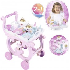 Тележка Smoby Дисней Принцессы с сервизом, 312502
