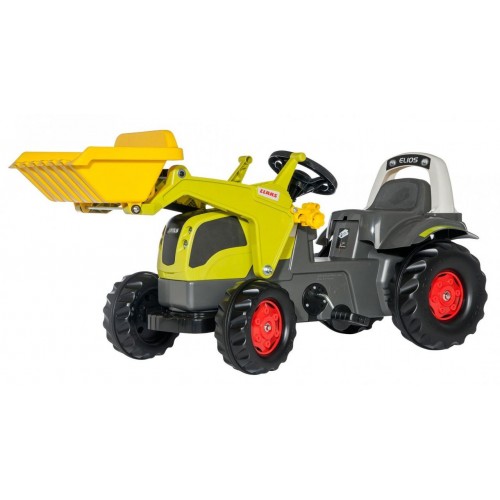 Трактор Kid Claas Elios с ковшом Rolly Toys 25077. Машинка для детей