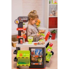 Ігровий набір Smoby Toys Супермаркет з електронною касою та візком (350234)