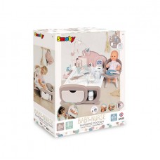 Игровой центр Smoby Toys Baby Nurse Детская комната Розовая пудра с аксессуарами 220379