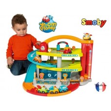 Гараж для машинок 3 уровня Vroom Planet Smoby 120401