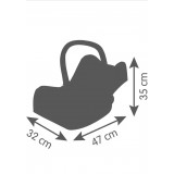 Крісло переноска Smoby для ляльки Maxi Cosi Рожева перлина
