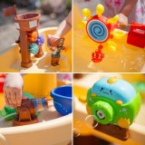 Водний столик-пісочниця 2в1 Woopie Піратський корабель з парасолькою XL 55761