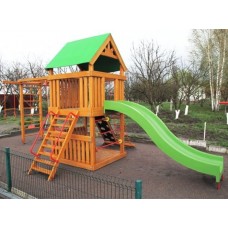 Спуск для гірки скло пластиковий 2,8 м, H-1,2 м.