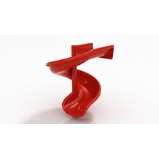 Гірка пластикова гвинтова H-1,5 м. подовжена