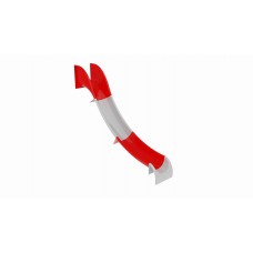 Гірка спуск зі склопластику 4,3 метра, висота 2 м.