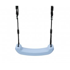Гойдалка підвісна Standart KBT Black Rope Пастельно-блакитний