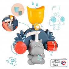 Іграшка для ванни Smoby Little Водяний млинок. Бегемот, з аксесуарами, 12міс.+