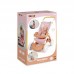 Коляска для ляльки Baby Nurse 'Теракотова пудра. Прогулянка', з корзиною, 18 міс.+