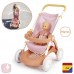 Коляска для ляльки Baby Nurse 'Теракотова пудра. Прогулянка', з корзиною, 18 міс.+