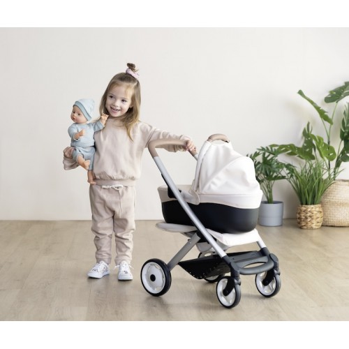 Коляска для ляльки Maxi-Cosi '3 в 1. Айворі' зі знімною люлькою, 55x39x64 см, 3+
