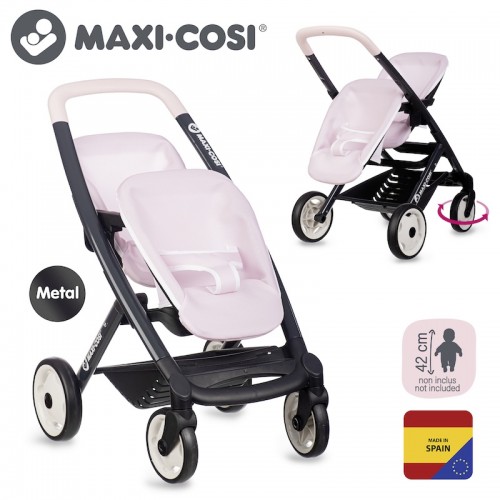 Коляска для ляльок-двійнят Maxi-Cosi 'Рожева перлина', 54х38,5х64 см, 3+