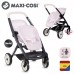 Коляска для ляльок-двійнят Maxi-Cosi 'Рожева перлина', 54х38,5х64 см, 3+