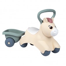 Дитяча каталка Smoby Little 'Поні' з причепом, 54х27х40 см, 12 міс.+
