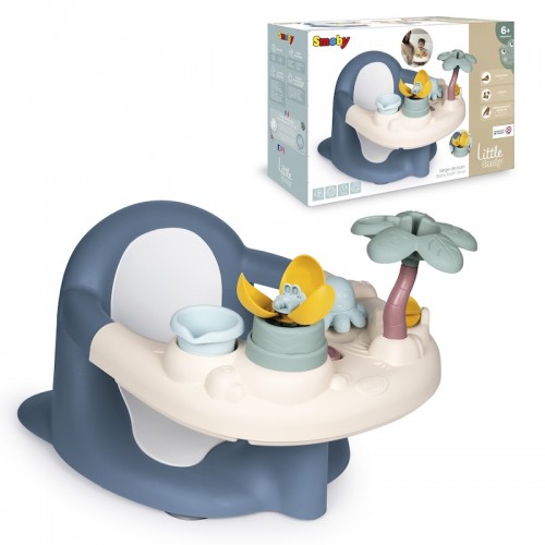 Стільчик для купання Smoby Little 'Водяні розваги' 2 в 1 з функціональною ігровою панеллю, 6 міс.+