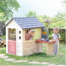 Будинок Smoby Life 'Садова майстерня' з станком, з інструментами та аксес., 145х110х127 см, 2+